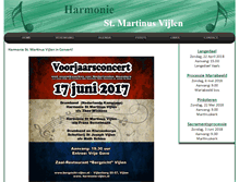 Tablet Screenshot of harmonie-vijlen.nl